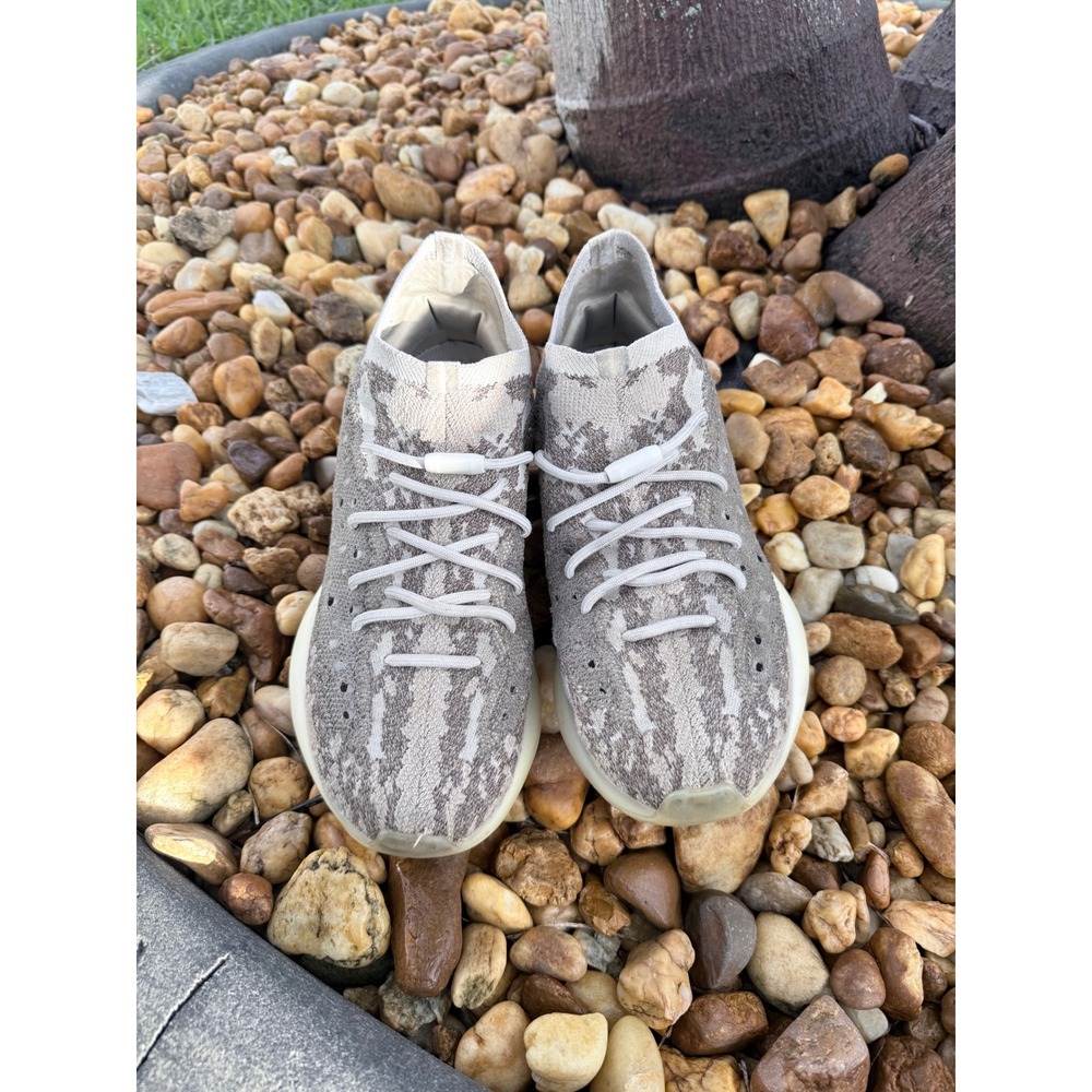 Adidas Yeezy Boost 380 Pyrite Grey Tan Sneakers GZ0473 Mens 10
